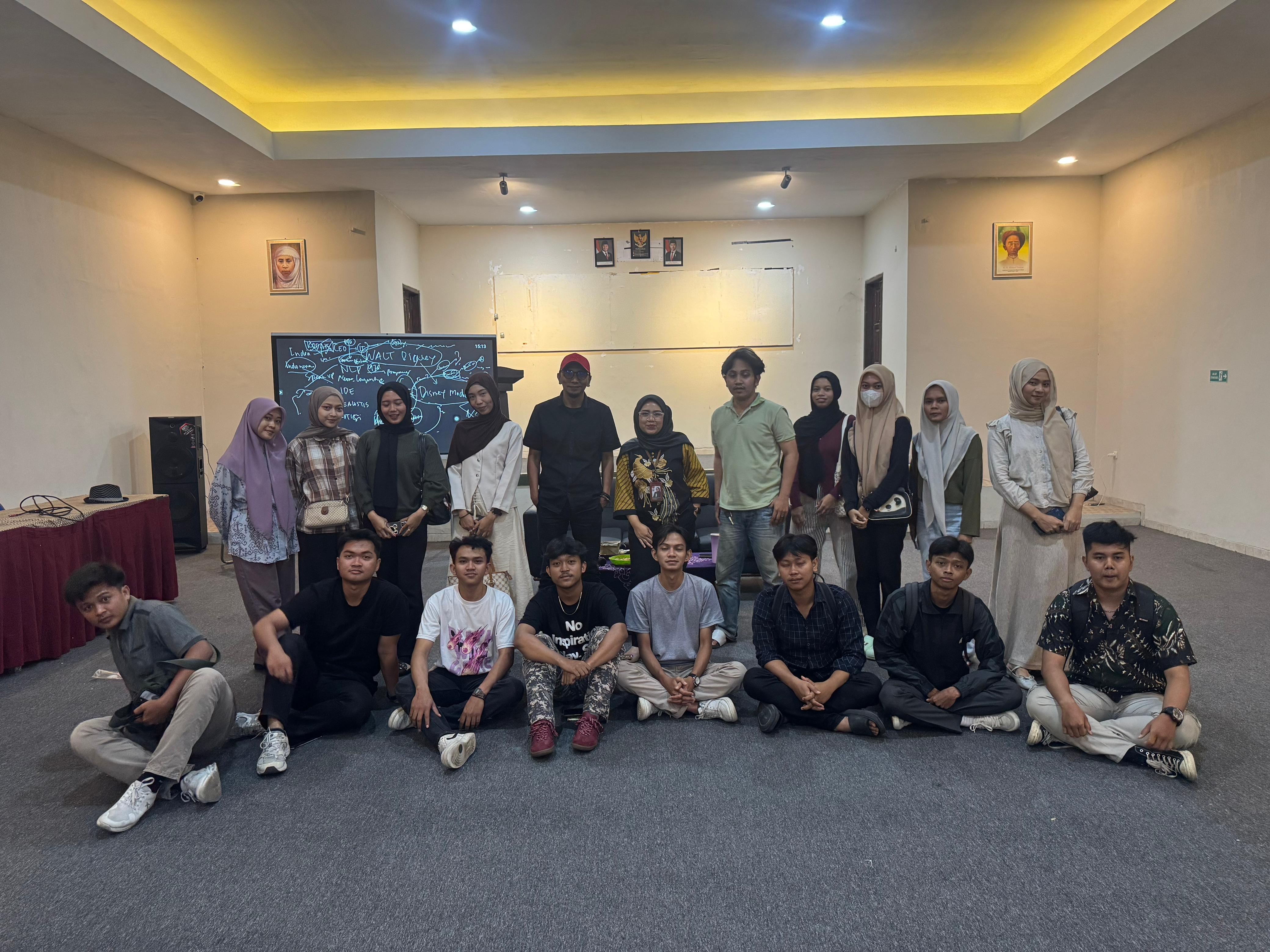 Ilustrasi kolaborasi mahasiswa